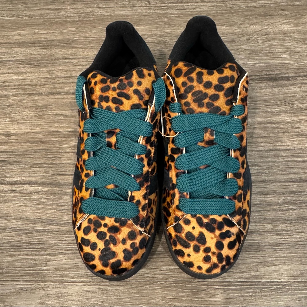 Adidas Wmns Campus 00s 'Cheetah Pack - Collegiate Green' sz 10 - Picture 4 of 5